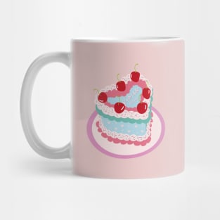 Pisces Baby Heart Cake Design Mug